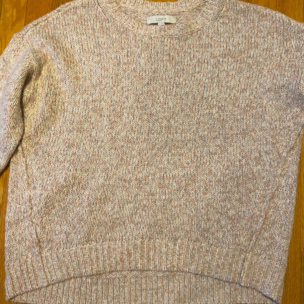 The Loft Marled Crew Neck Sweater- XL Brand new